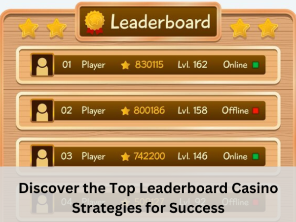 Discover the Top Leaderboard Casino Strategies for Success